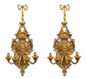 COPPIA DI APPLIQUE - FRANCIA